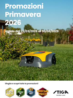 Stiga promozioni primavera 2026 pic