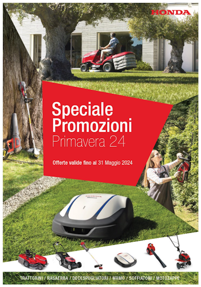 Speciale promozioni primavera 2024 Honda